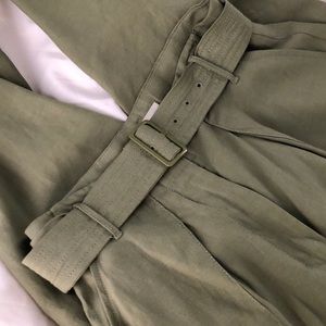 Le Fou Wilfred Leonce Pant in Newt Green